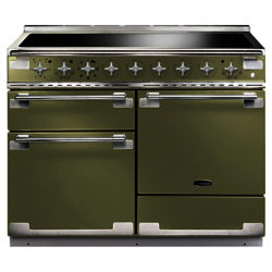 Rangemaster Elise 110 Induction Hob Range Cooker Olive Green